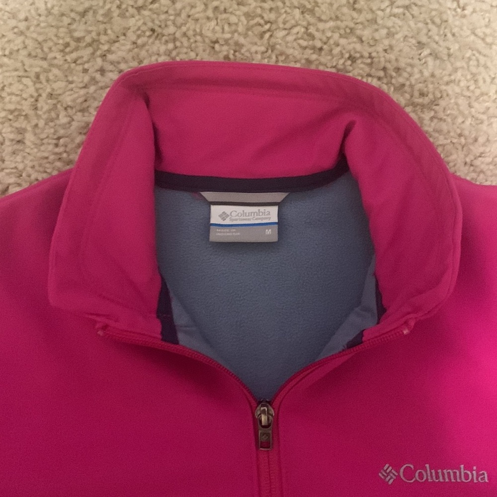 Columbia Soft Shell Lightly Lined Jacket. Size Me… - image 2